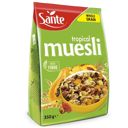 Muesli tropical 350g Sante Export