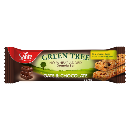 56_greentreegranolabarwithchocolate40g Sante Export