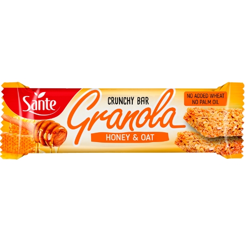 Granola Bar Honey 40g Sante Export